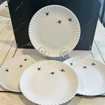 One Hundred 80 Degrees 9" Melamine Paper Design & Bees Picnic Plates Used. Price: $24.95.
