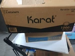 Karat CKC626TS Plastic Flat Pet Lids W/ Straw Slot - Clear (1000/CT) 405 New. Price: $31.02.