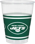New York Jets Nfl Pro Football Sports Party 25 Ct. 16 Oz. Plastic Cups. Price: $15.99.