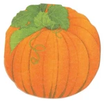 Caspari Paper Linen Die-cut Luncheon Napkins, Pumpkin 2 Packs (16570LGDC) New. Price: $25.00.