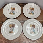 Precious Moments Love One Another 1994 Dinner Plates Set Of 10.5 Used. Price: $32.00.