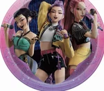 K-pop Demon Hunters 7" Paper Plates 8 Count New. Price: $15.99.