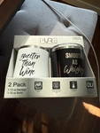 Pure Drinkware "sweeter Than Wine & Smooth Whiskey" Rocks Cups/stemless Glass New. Price: $22.95.