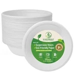 Disposable Compostable Paper Bowls 12OZ 125-PACK Heavy Duty, Eco-friendly ... New. Price: $27.81.