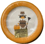 Vintage Thanksgiving Plastic Coated Dinner Plates American Greetings 8 New. Price: $19.99.