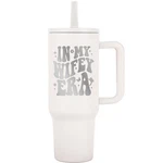 Jetikon 40OZ Stainless Steel Insulated Tumbler With Ounces, Pale Pink New. Price: $34.19.