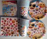 Emoji - Birthday Party Supply Pack Kit W/ 136 Stickers, Plates,napkins & Cups New. Price: $18.59.