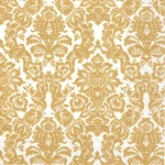 Boston International Ihr 3-PLY Cocktail/beverage Paper Napkins, X 5", Gold New. Price: $15.19.