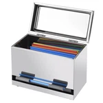 2FOLD Stainless Steel Straw Dispenser - Drinking One Size, New. Price: $38.76.