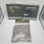 3 Pk New Minecraft Table Cloth Cover 54 X 84 Birthday Party Mojang Banner. Price: $12.87.