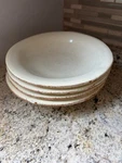 Vietri Cucina Crema Salad Side Pasta Plates (deep) Bowls Italy Rustic Set 4 8.5 Used. Price: $59.00.