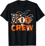 New Limited Halloween The Boo Crew Spooky Spiders And Bats Fun T-shirt S-3XL. Price: $22.78.