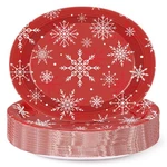 Uarehiby Christmas Paper PLATES,50 Count Heavy Duty PLATE,10" X 12.5" D... New. Price: $25.82.