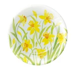 Caspari Round Paper Salad/dessert Plate, Spring Herald - 2 Packs (18980SP) New. Price: $19.99.