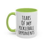 Tears My Pickleball Opponents Mug, Funny Coffee Cup New. Price: $14.99.