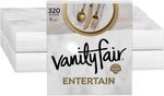 Vanity Fair Entertain Paper Napkins, 320 Count, Disposable Made For New. Price: $35.93.