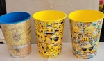 Emoji Unique Industries Birthday Cup Rare! Made Usa 2015 Set Of 3 Used. Price: $15.00.