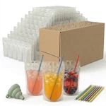 400PCS Drink Pouches With Straw Smoothie Bags Juice New. Price: $87.22.