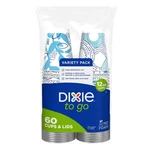 Dixie To Go Disposable Paper Cups With Leak-resistant 12 Ounces, Multicolor New. Price: $18.99.