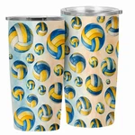 Calmsnugs Volleyball Tumbler 20OZ With Straw, Ounces, New. Price: $27.73.