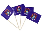 Qqsd Michigan Toothpick Small Mini Cupcake Topper Flags, 100 Pcs New. Price: $11.80.