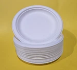 Eco Savvy 6-INCH Compostable Plates Sugarcane Bagasse Biodegradable 50-PACK New. Price: $15.99.