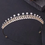 Hapdoo Tiaras For Women, Elegant Princess Crown, Lightweight Small Gold New. Price: $17.63.