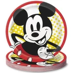 Unique Disney Mickey Mouse Round Dinner Paper Plates 9", 8 Pcs New. Price: $13.94.