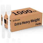 Plastic Forks 1000 Count Extra Heavy Duty Disposable Bulk ... New. Price: $52.43.