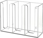 Acrylic Cup And Lid Holder, 3 Compartments, Disposable Coffee Dispenser New. Price: $34.99.