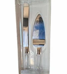 Vintage Lillian Rose Elegant Wedding Cake Knife And Server Set Used. Price: $14.21.