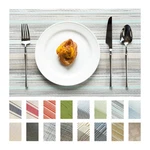 Sumymery Set Of 8 Vinyl/plastic Woven For Kitchen Table New. Price: $30.62.