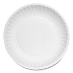 Ajm Packaging Corporation Uncoated Paper Plates, 6 Inches, White, Round, 1000/CA New. Price: $39.75.