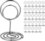 30PCS Table Number Holders Place Card - Photo For Silver New. Price: $12.16.