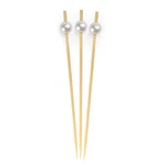 Bamboomn 5.9 Decorative Pearl End Cocktail Fruit Sandwich Picks Skewers For New. Price: $110.11.