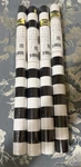Bonjour F Disposable Black & White Table Runner 16 X 120 - 4 Each New. Price: $19.95.
