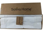 Solino Home Cotton Linen Classic Hemstitch Placemat 14IN X 19IN Set Of White New. Price: $15.60.