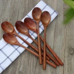 12PC Spoons Soup Eco Friendly Japanese Tableware Natural Ellipse Wooden New. Price: $15.49.