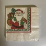 Santa Clause- By Hallmark 3-PLY Beverage Napkins 16 Count Vintage New Sealed. Price: $9.99.
