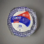 Dixie Ultra Paper Plate 8.5" 25 (50 Count) New. Price: $10.89.