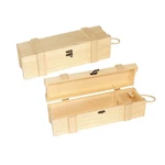 Cregugua Pack Wooden Wine Box For Single Bottle 4.3X4.3X14.2 Inches, Beige New. Price: $37.99.