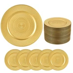 100 Pcs Plates Bulk 13'' Round Dinner Chargers For Wedding Party-- New. Price: $117.13.