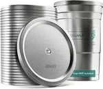 Aluminum Lid With Straw Hole For Ball Recyclable Party Cup (30 Pack) New. Price: $18.99.