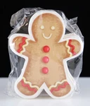 New Eccolo Christmas Gingerbread Man Beverage Napkins 3 Ply - 40 Count. Price: $8.95.