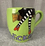 Wicked Witch Mug Lorrie Veasey Our Name Is Mud Green Halloween Coffee Cup Cute Used. Price: $15.97.
