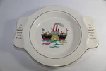 Vintage My Own Plate Homer Laughlin Paddle Wheel Steamboat 9" 7" Ex Used. Price: $17.99.