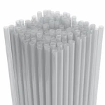 Disposable Plastic Drinking Straws - Straight 7.75" Long (clear, 500) New. Price: $19.57.