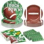Oumuamua 200PCS Football Party Plates And Napkins Tableware Set, Disposable F... New. Price: $27.23.