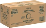 Dart 6PWCR Concorde White Non-laminated Foam Plate 1,000-COUNT Case New. Price: $39.99.