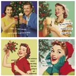 Watersay 100 Funny "call Me" Cocktail Napkins Retro Holiday Christmas Party New. Price: $32.98.